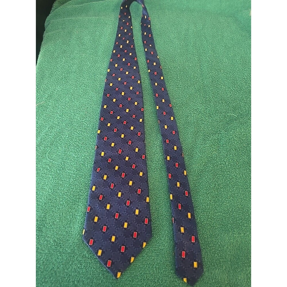 Alta Moda Cervino Neck Tie 57" x 4" 100% Silk Handmade in Italy